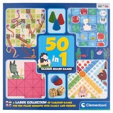 Clementoni 50 v 1 společenská hra