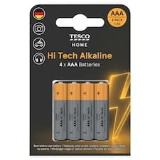 Home AAA Micro alkalické baterie 4 ks