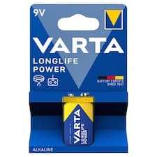Varta Longlife Power 9V alkalická baterie 1 ks