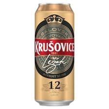 Krušovice 12 plech 0,5l