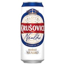Krušovice Hořké nealko plech 0,5l