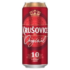 Krušovice 10 plech 0,5l