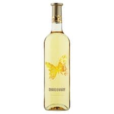Motýl Chardonnay polosuché bílé víno 0,75l