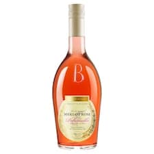 Bostavan Merlot Rose růžové polosladké víno 750ml