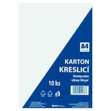 Krpa Karton kreslící A4 10 listů