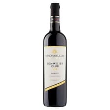Víno Mikulov Sommelier Club Merlot víno s přívlastkem pozdní sběr suché červené 0,75l