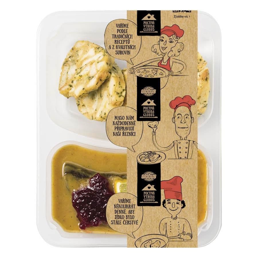 Svíčková hovězí omáčka s karlovarskými knedlíky 500 g