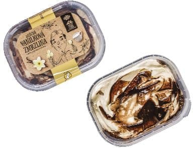 Mražený krém s vanilkovou příchutí 800 ml