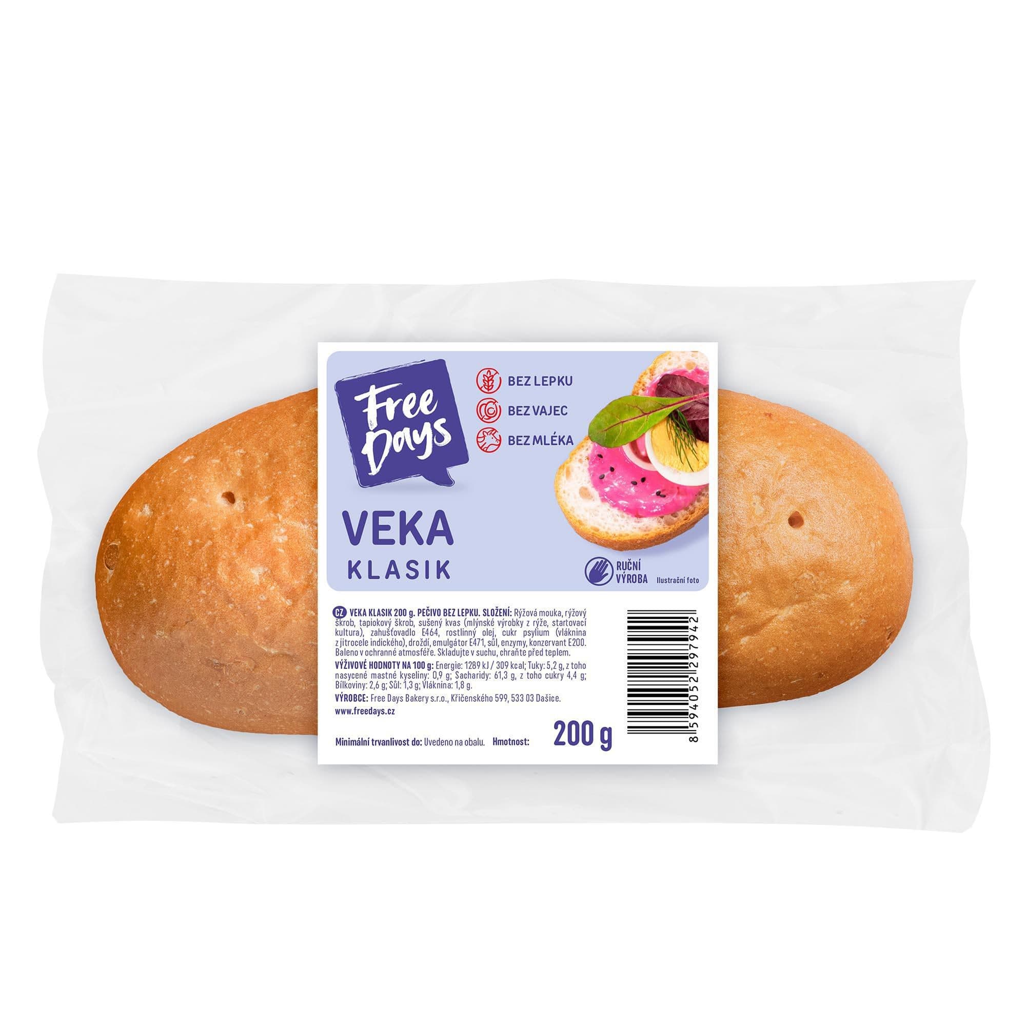 Free Days Veka bezlepková 200 g