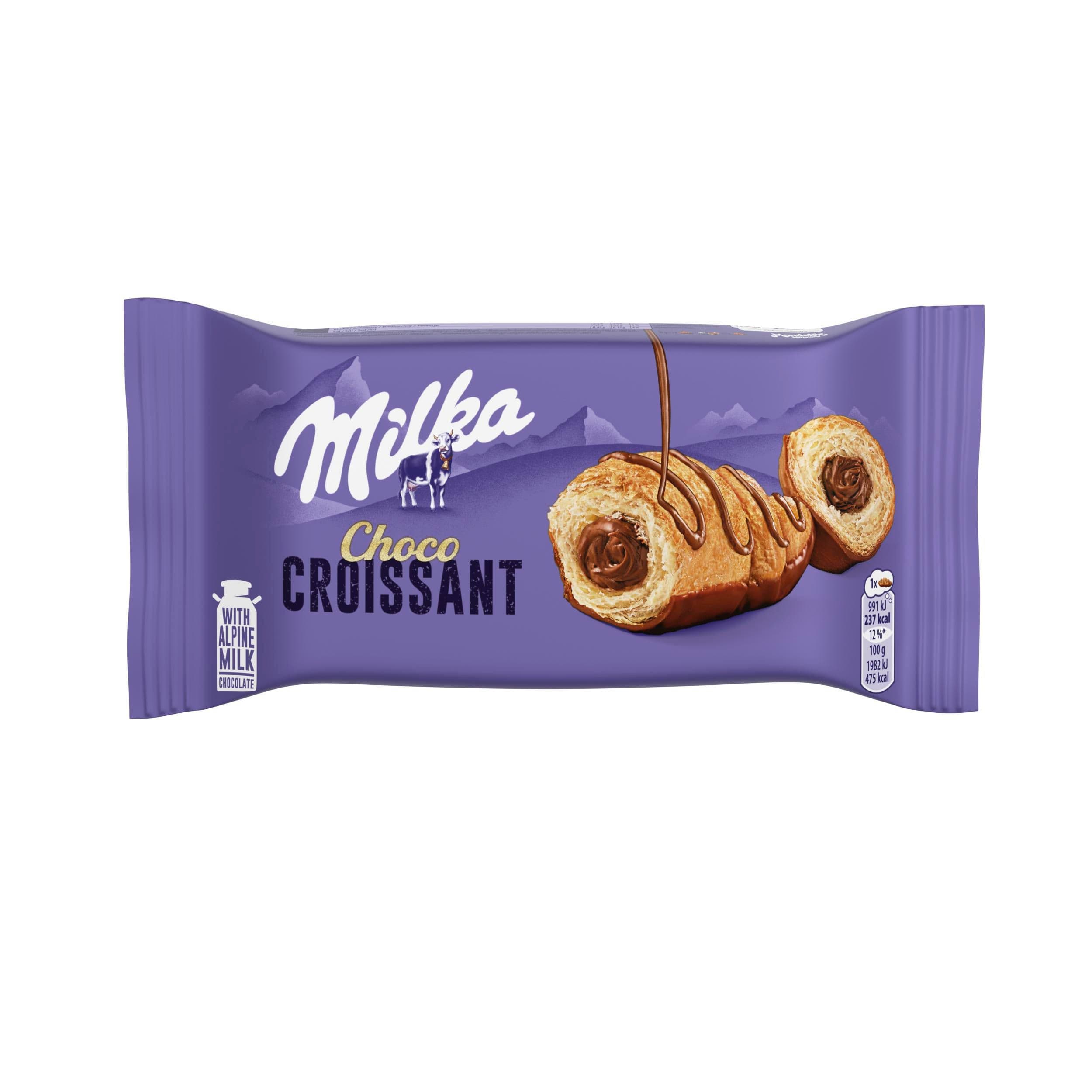 Milka Croissant čokoládová náplň 50g