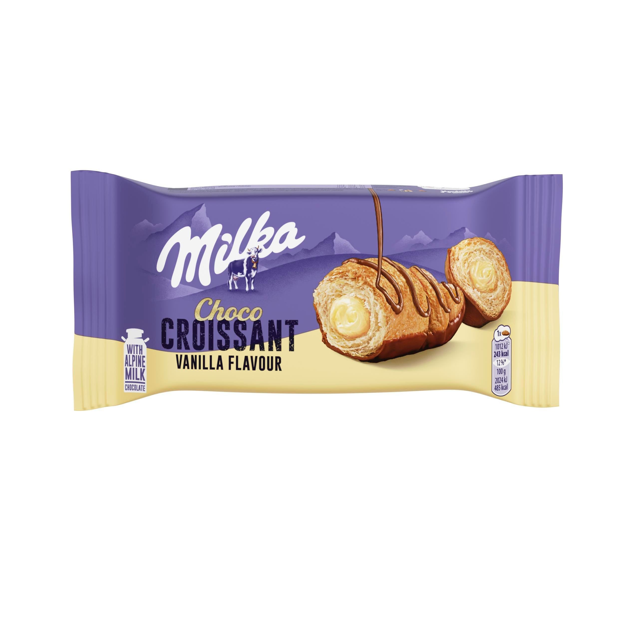 Milka Croissant vanilková příchuť 50g