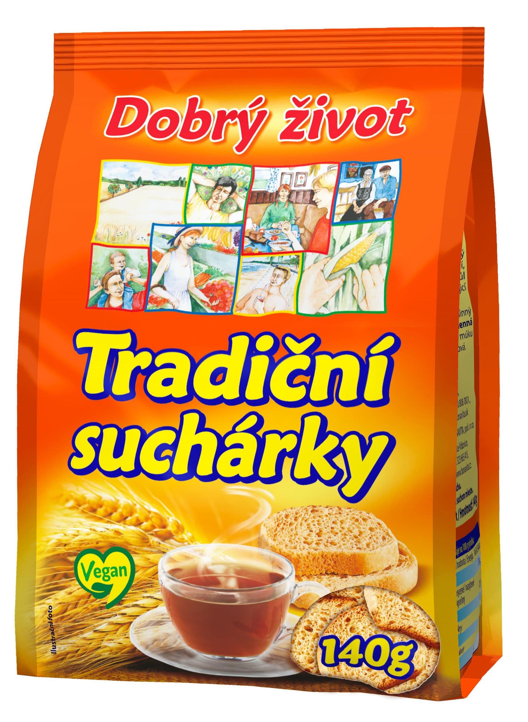 Tradiční suchárky 140g