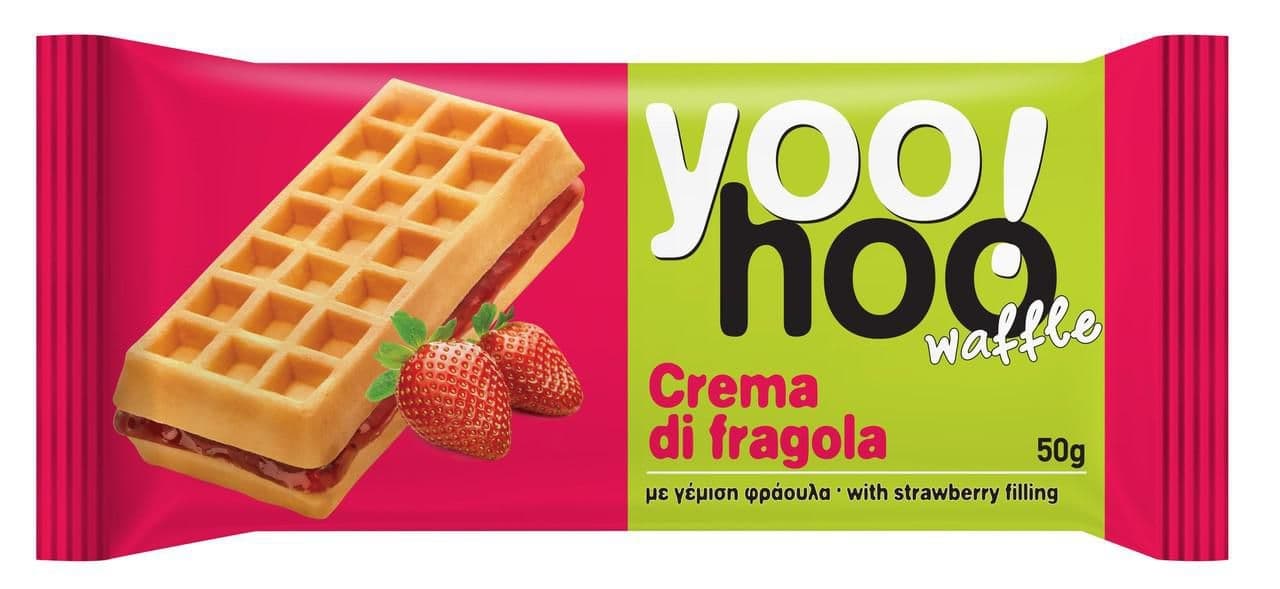 Yoo!hoo Vafle s jahodovou náplní 50 g