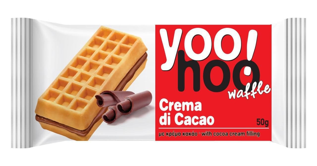Vafle s kakaovou krémovou náplní 50g