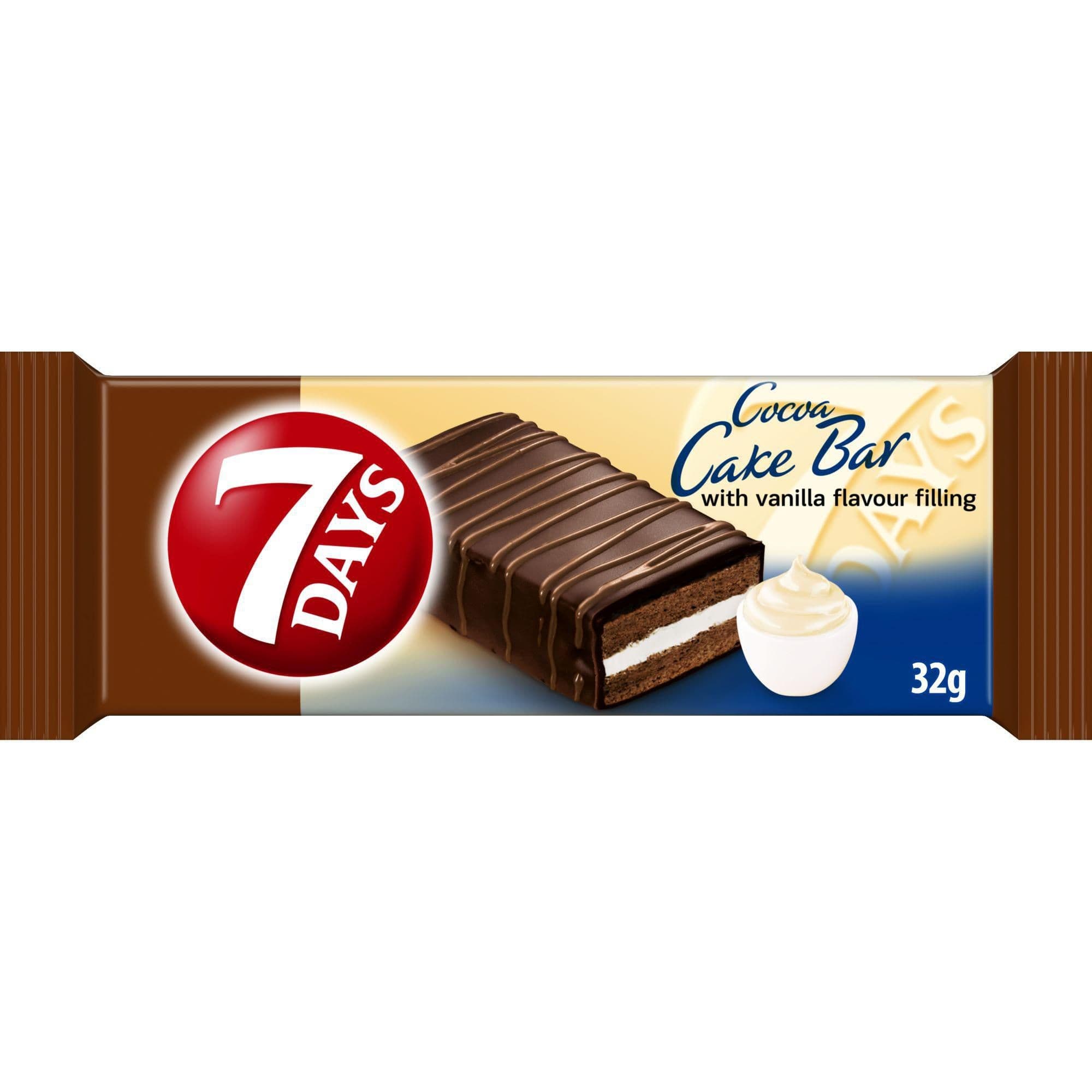 7Days Piškotový řez s čokoládovou polevou 32g