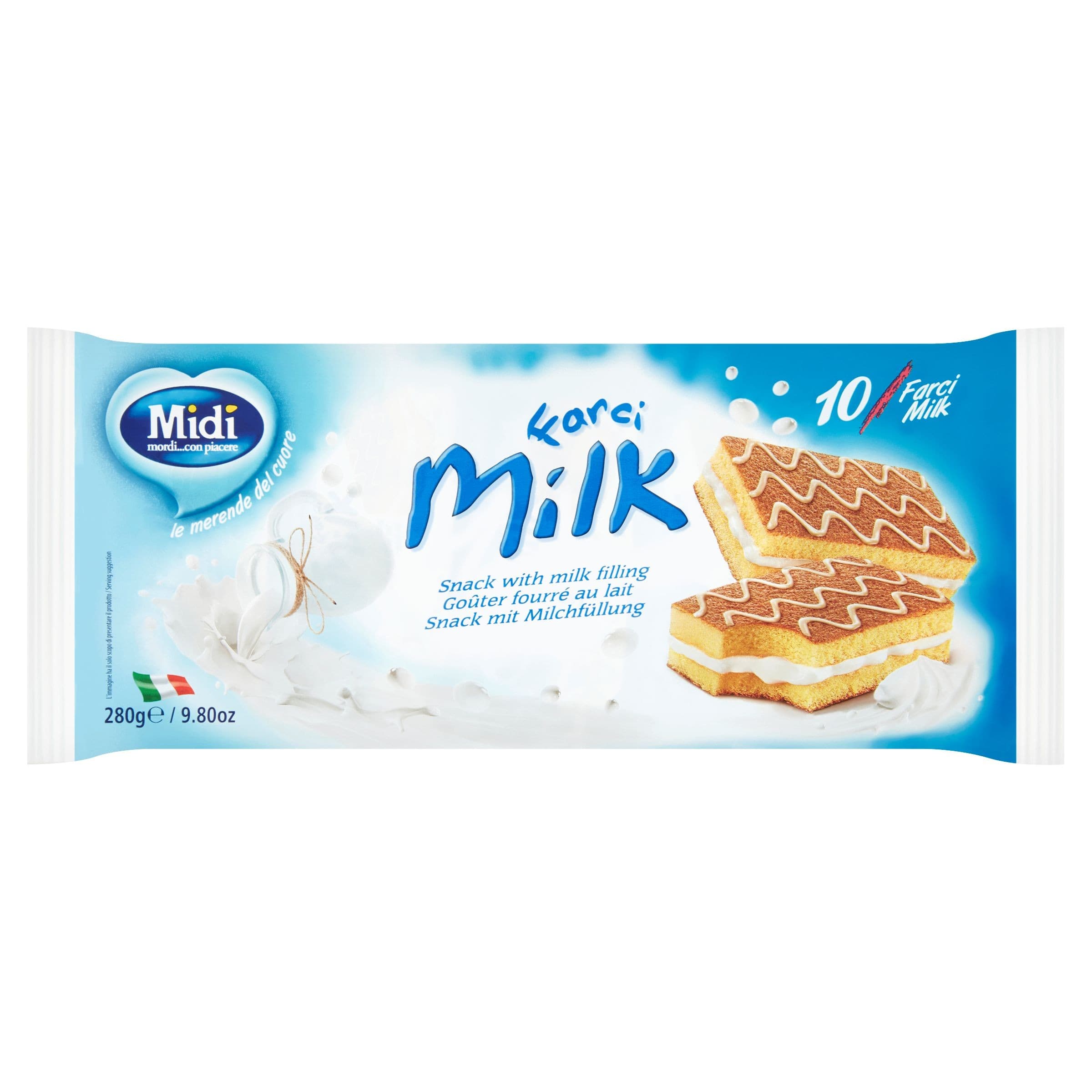 Midi Farci Milk snack smléčnou náplní 280 g