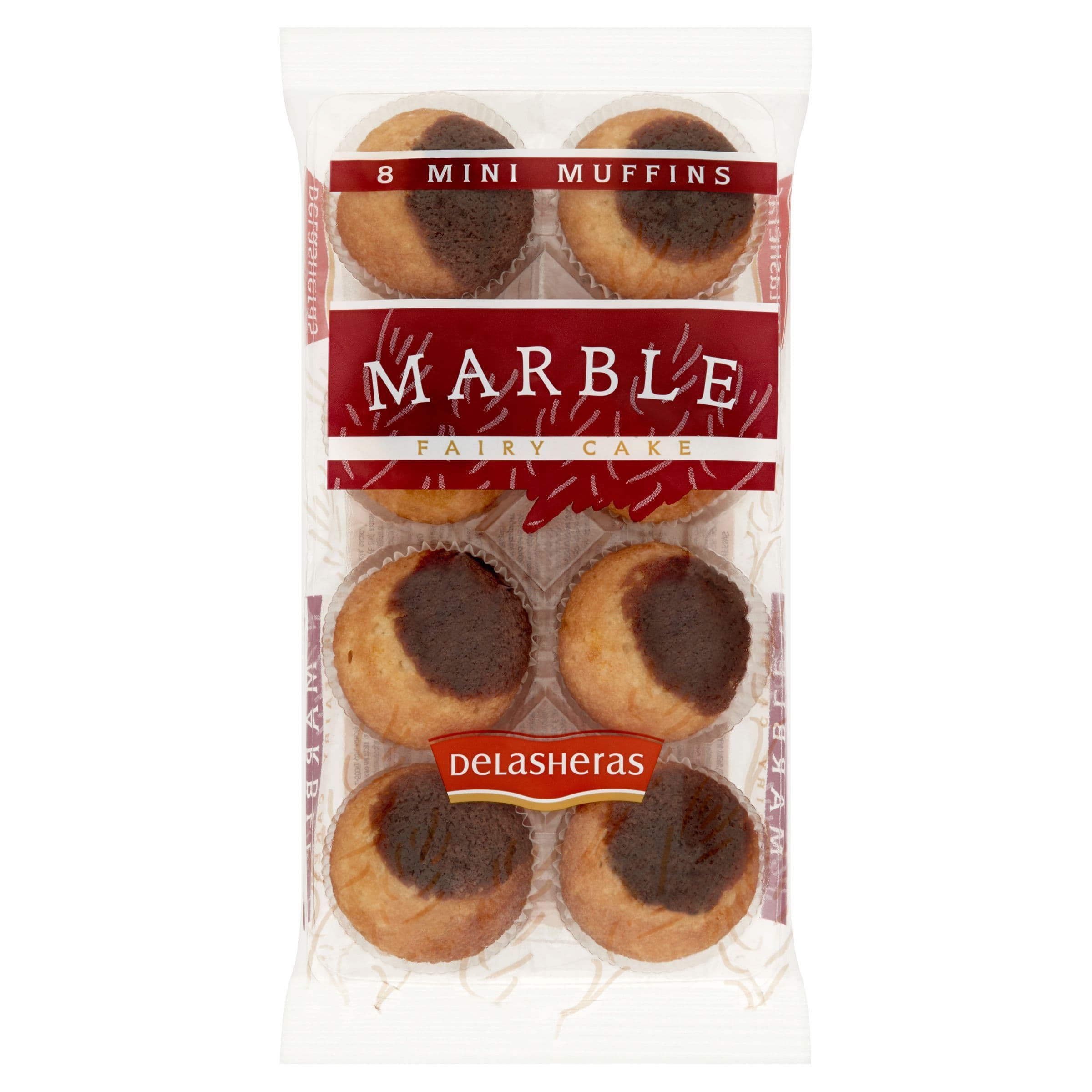 Delasheras Mini muffiny mramorové 180 g