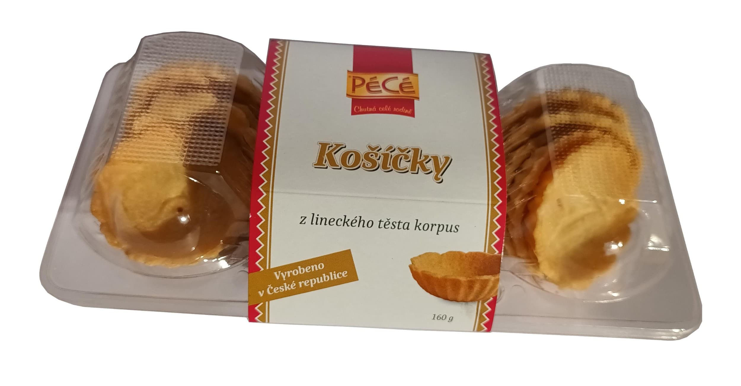 PéCé Korpus linecké košíčky 16ks 160 g