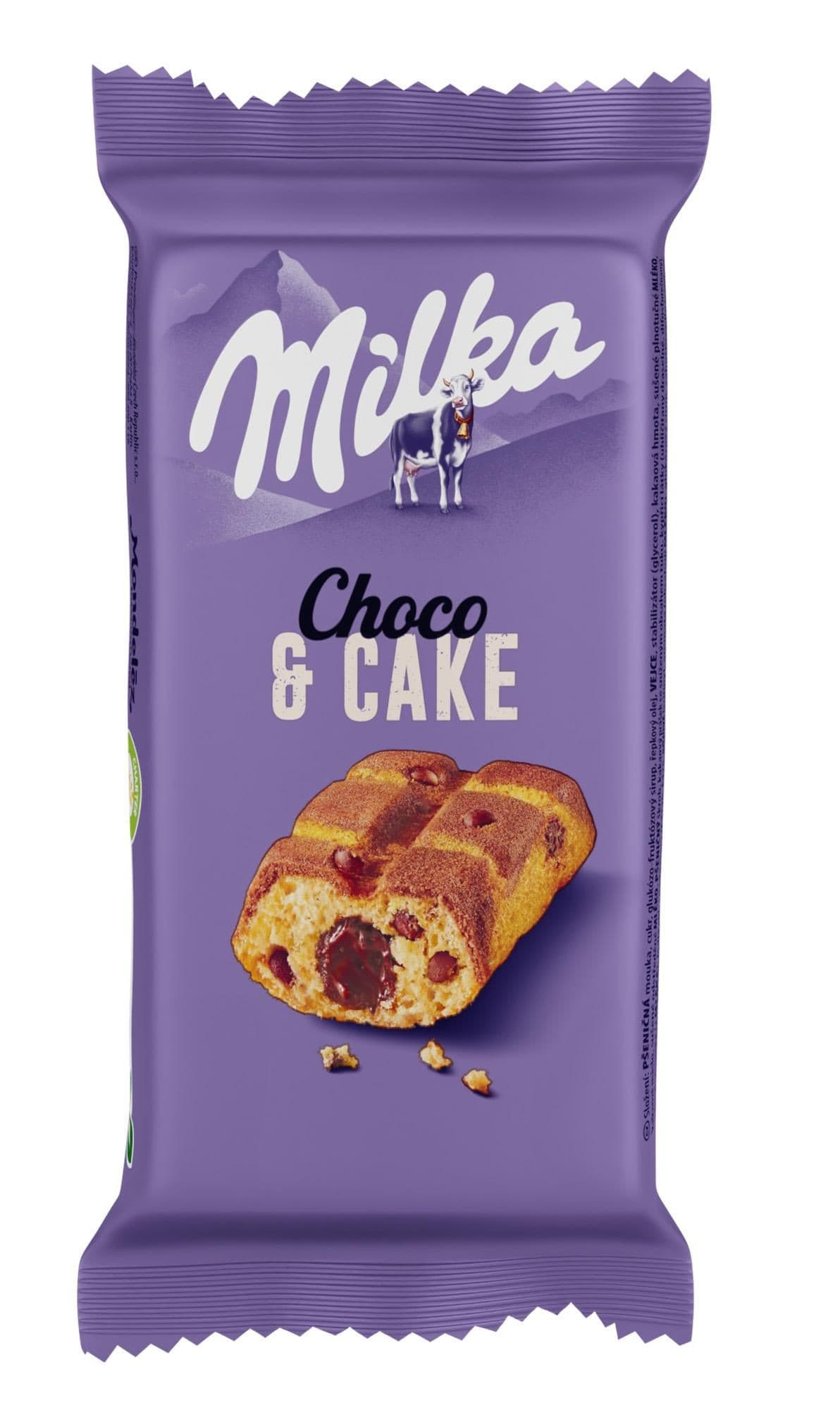 Milka Cake & Choc jemné pečivo čokoládová náplň 35g