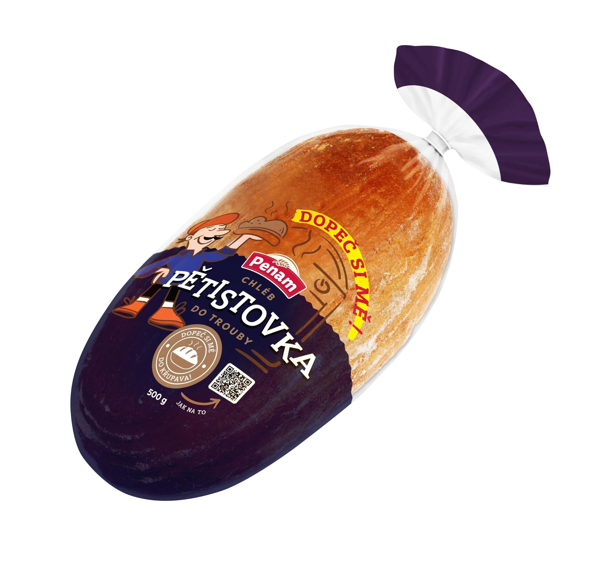 Chléb s kmínem 500 g - předpečený