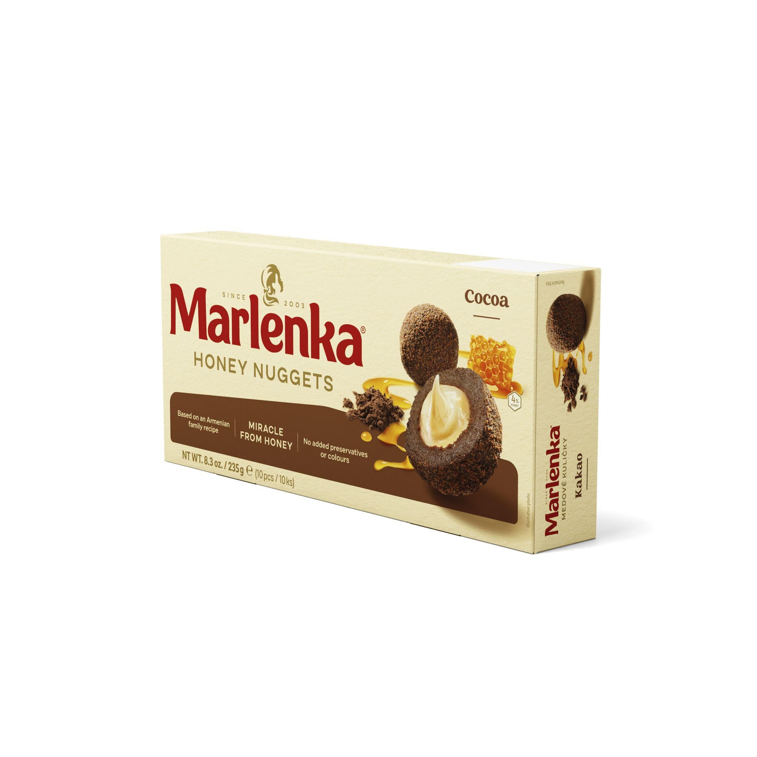 Marlenka Medové kuličky s kakaem 235 g