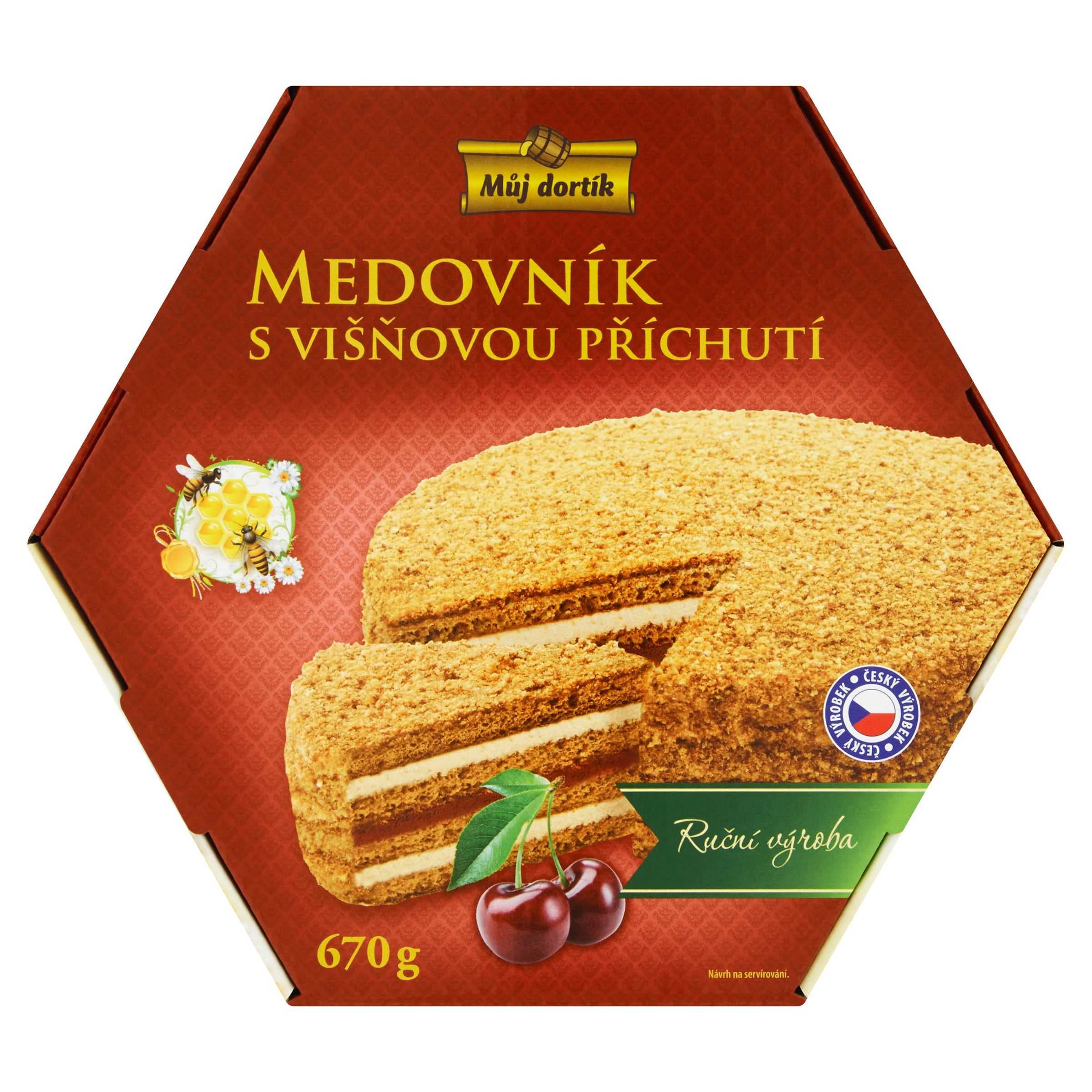 Můj dortík Dort s višňovou příchutí 670 g