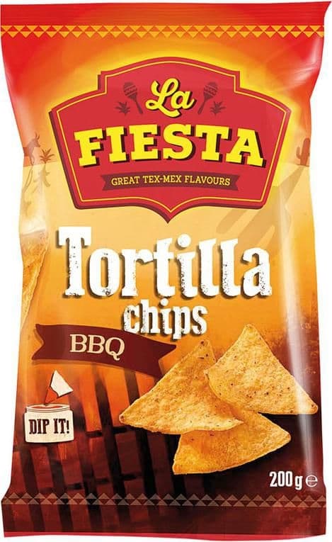 La Fiesta Tortilla Chips BBQ 200 g