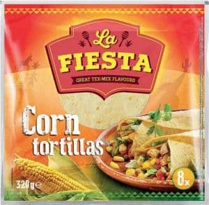 La Fiesta Tortilla Wrap kukuřičná 20cm 8ks 320 g