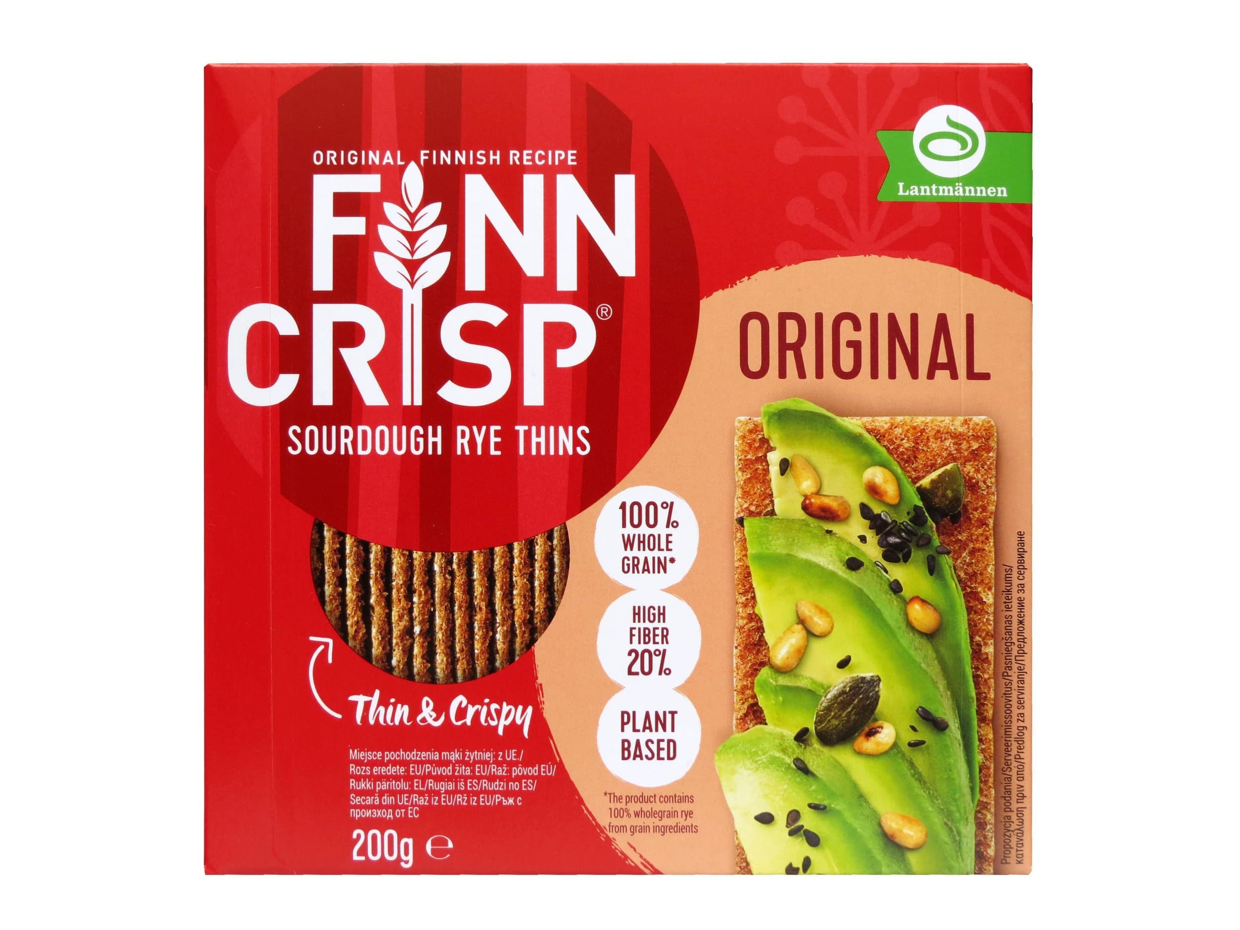 Finn Crisp křupavé žitné plátky 200 g