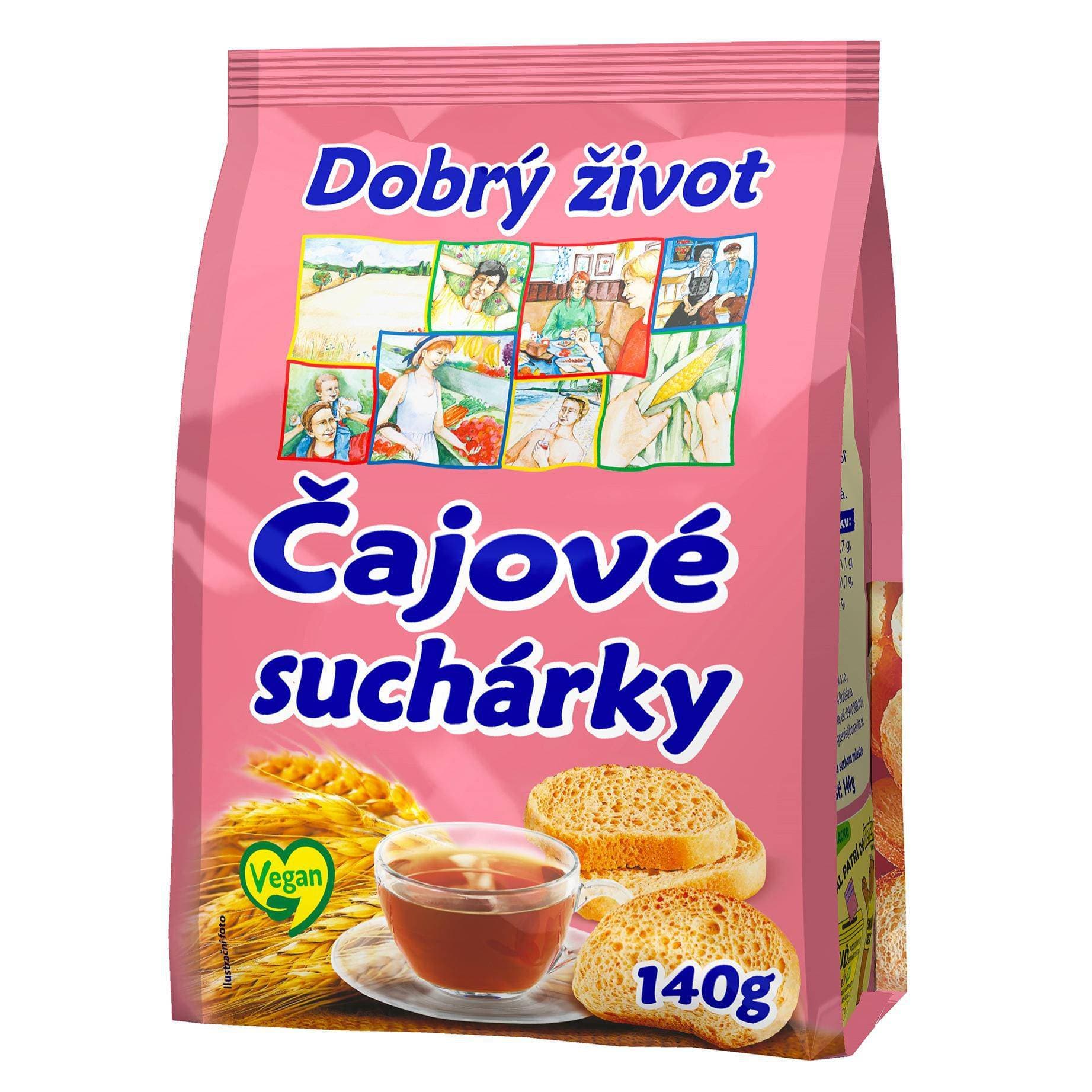 Bonavita Čajové suchárky 140g
