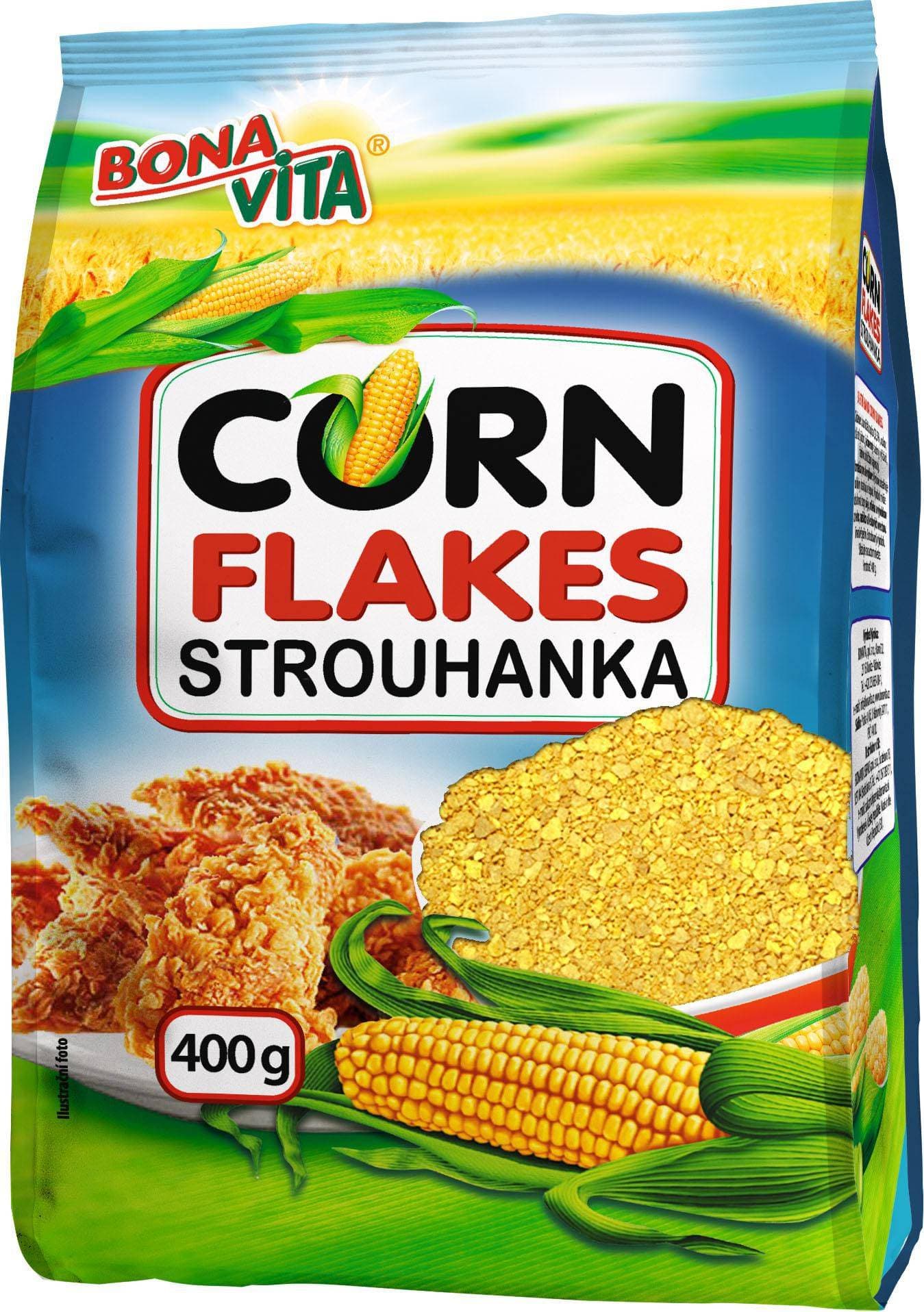 Bona Vita Strouhanka corn flakes 400 g