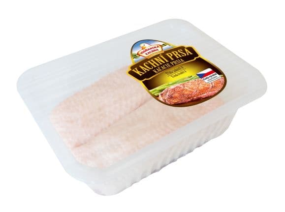Vodňanská Kachna Kachní prsa bez kosti s kůží