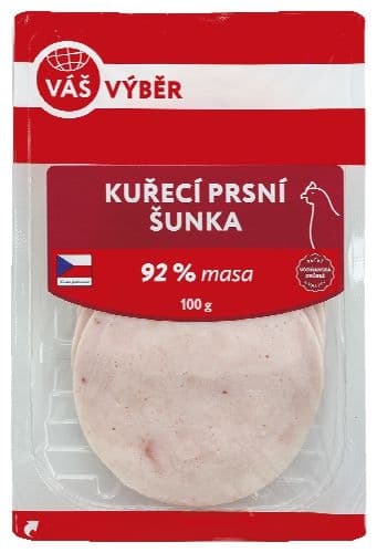 Váš Výběr Kuřecí prsní šunka 100g