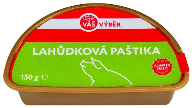 Váš výběr Lahůdková paštika 150g