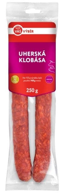 Váš Výběr Uherská klobása 250g