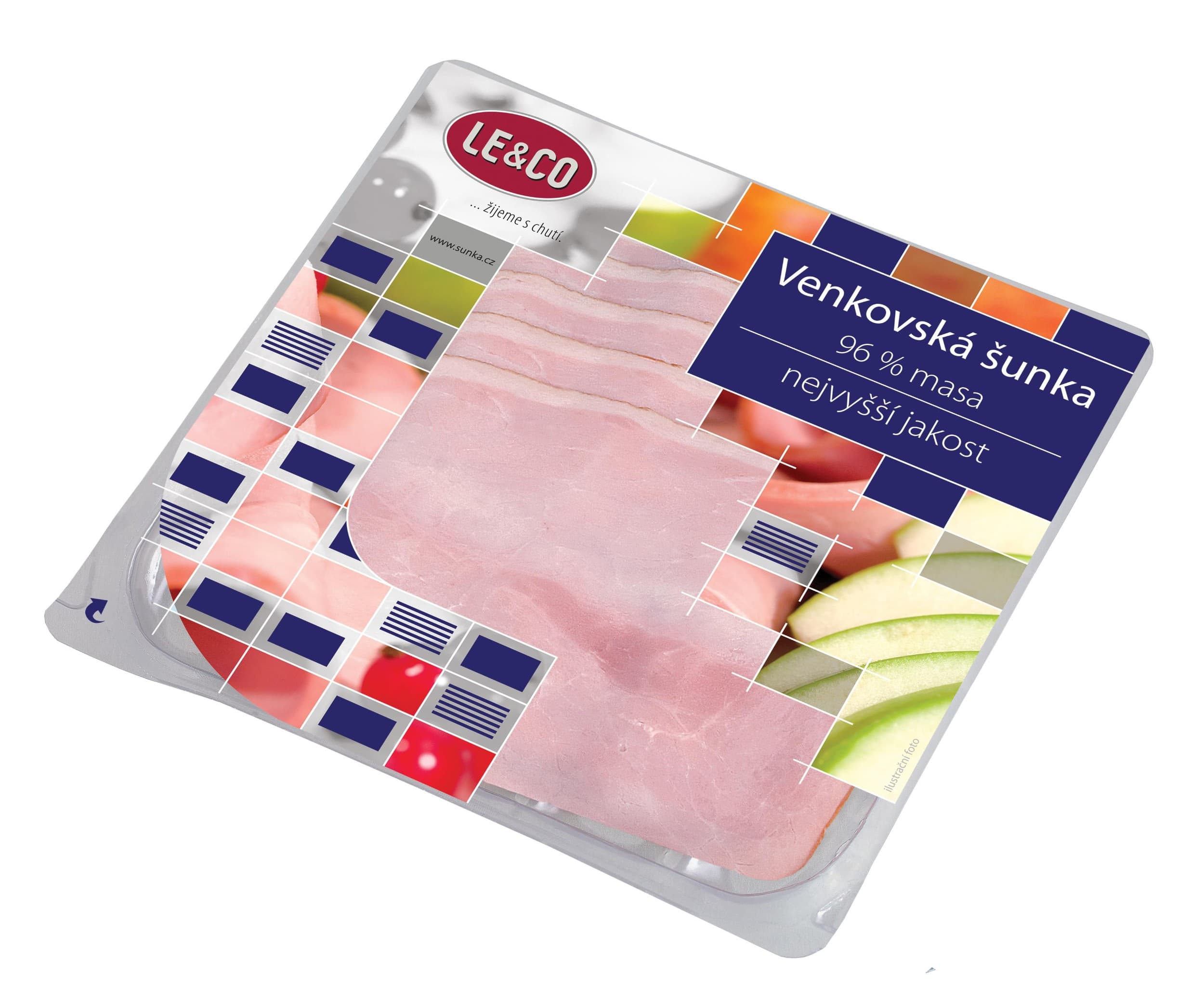 Le & Co Venkovská šunka nejvyšší jakosti 100 g