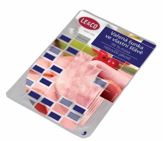 Le & Co Šunka vařená ve vlastní šťávě 100g