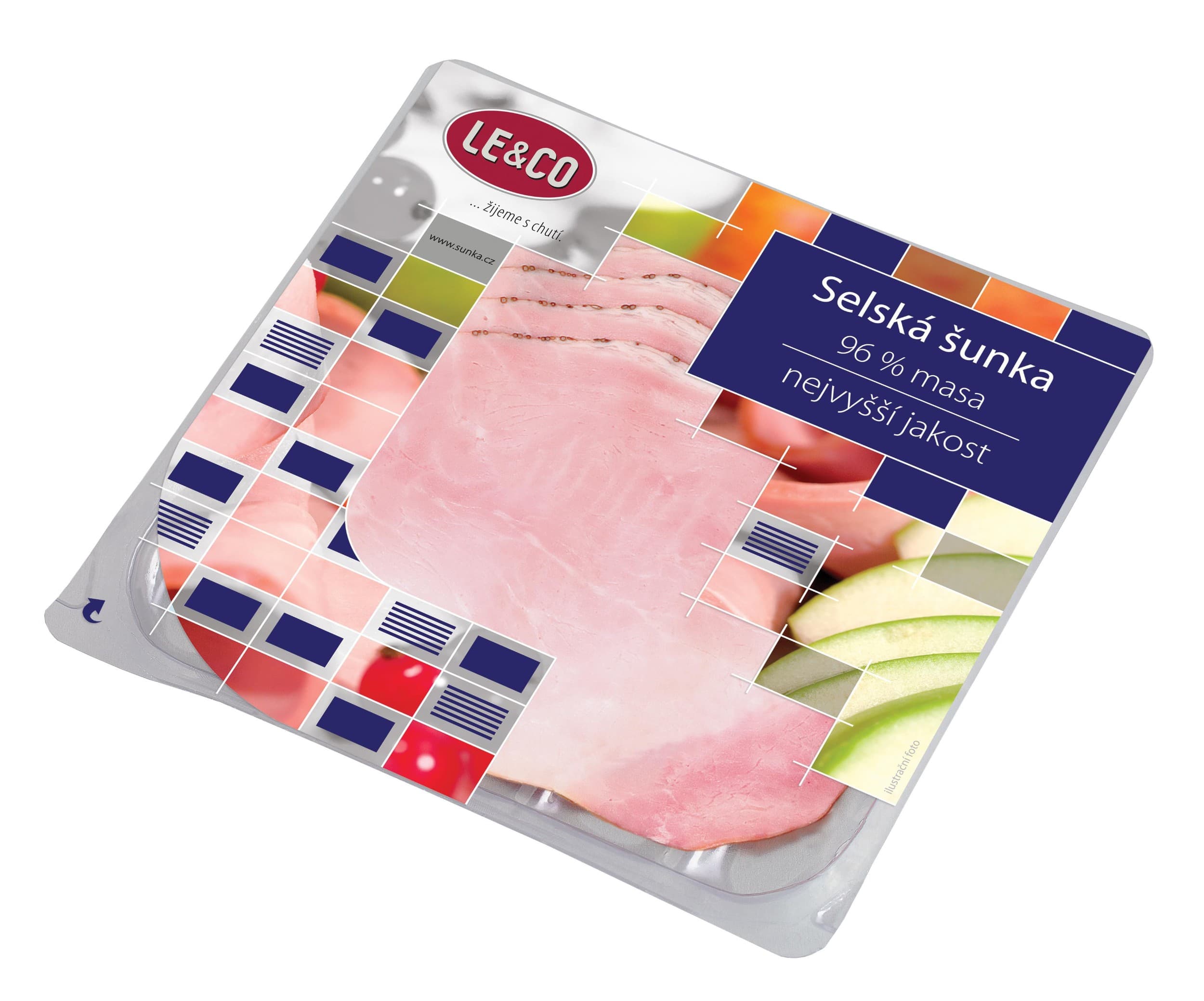 Le &Co Selská šunka nejvyšší jakosti 100 g