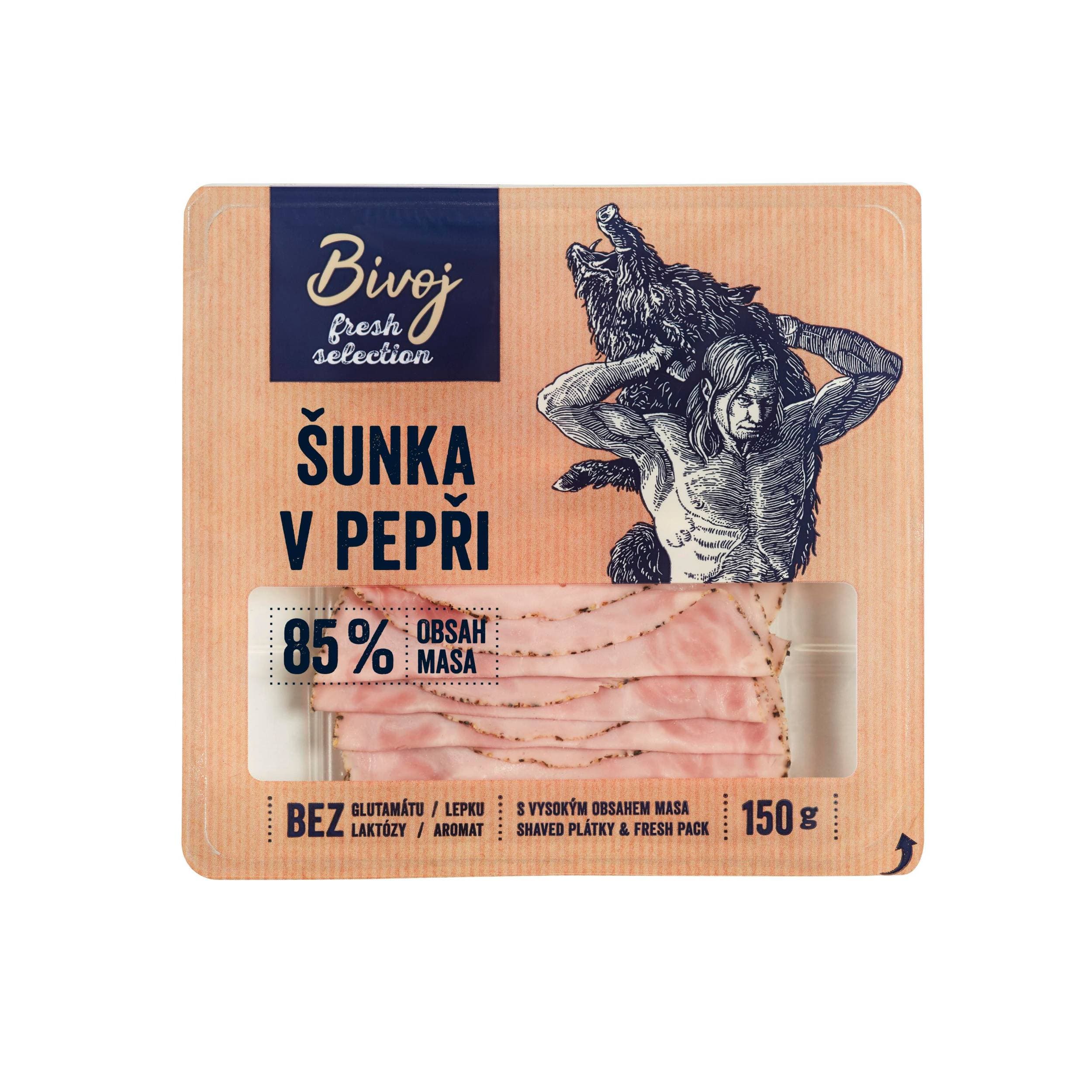 Bivoj Šunka v pepři 150 g