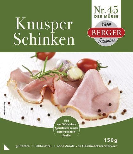 Berger Křupavá šunka 150g