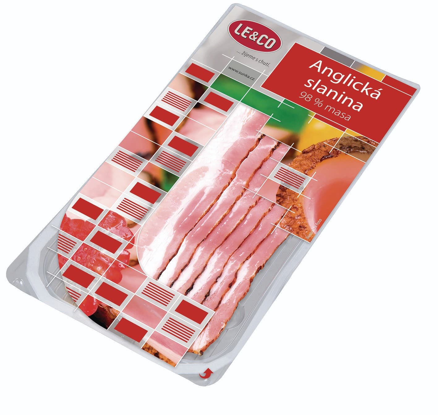 Le & Co Anglická slanina 98% 100g