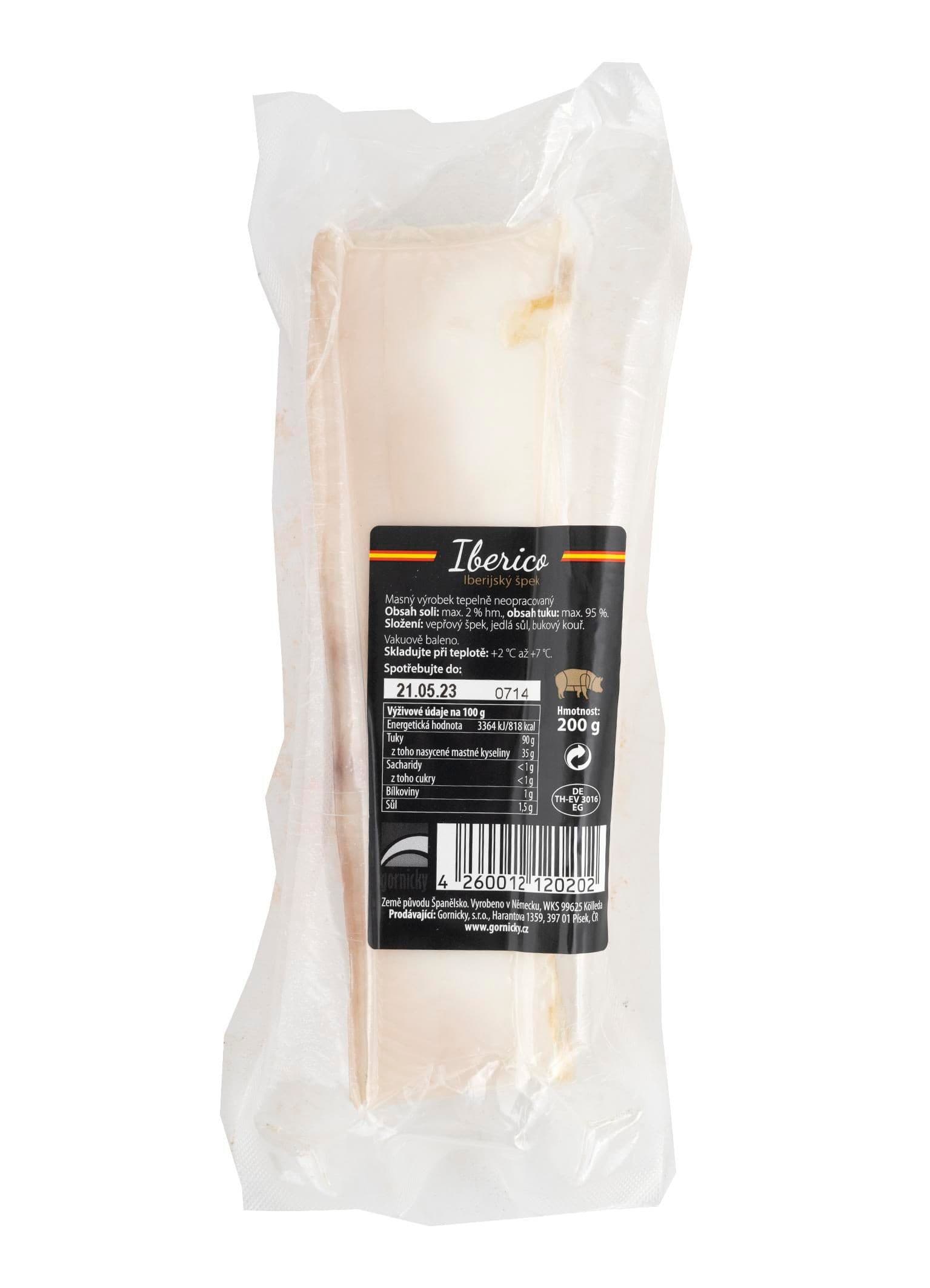 Iberico Iberijský špek 200 g