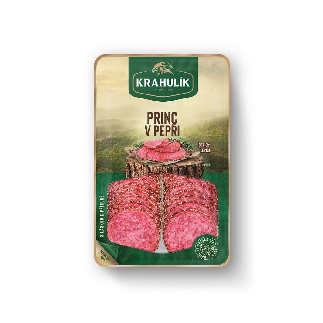 Krahulík Princ v pepři krájený 75g