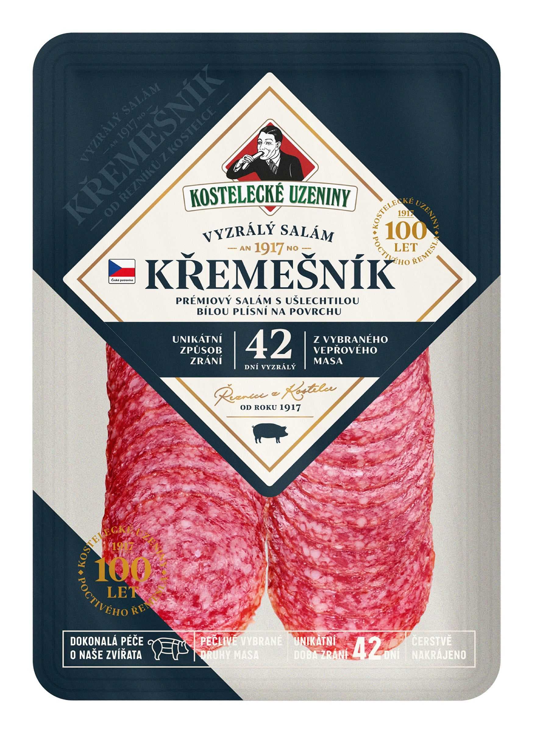 Kostelecké Uzeniny Křemešník 100g