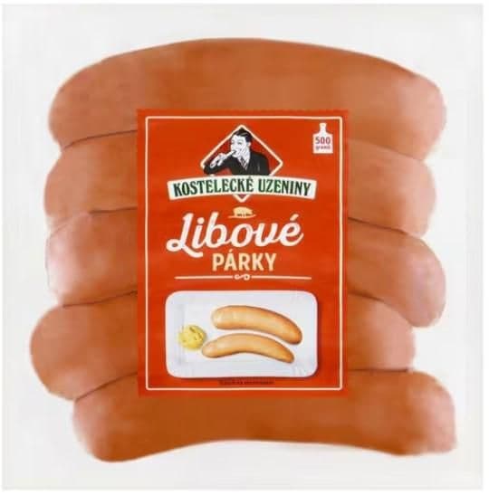 Kostelecké uzeniny Libové párky 500g