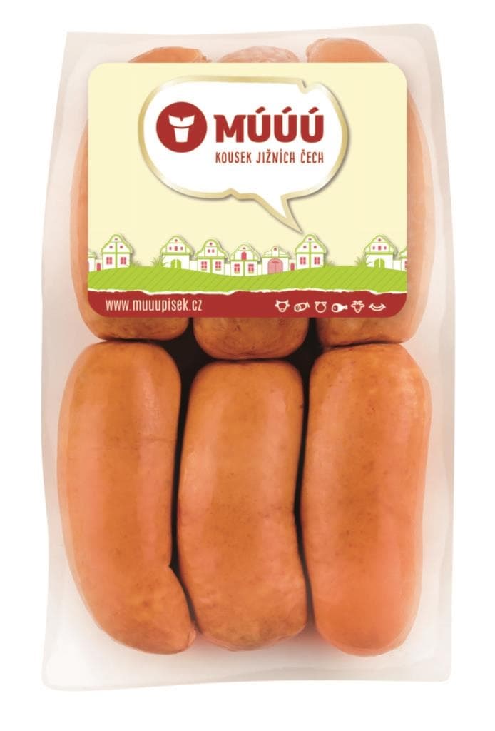 Múúú Písek Farmářské špekáčky 600 g