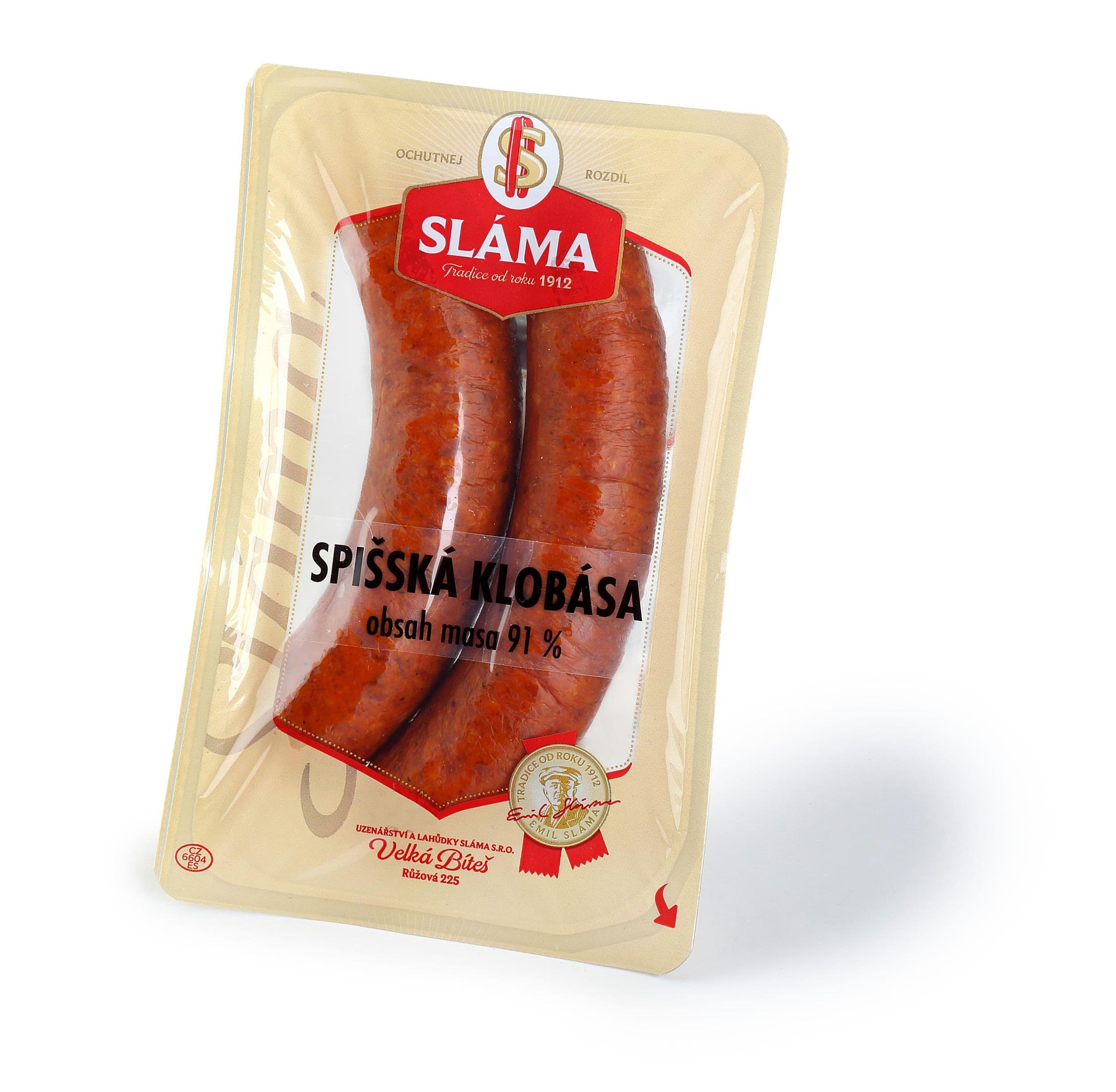 Sláma Spišská klobása 260g