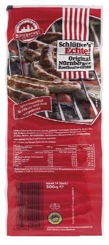Schlütter's Echte! Norimberská klobása originál 300 g
