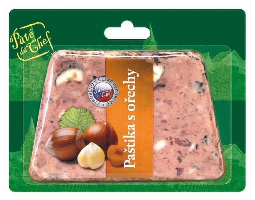 Paté Du Chef Ardénská paštika s lískovými oříšky 125 g