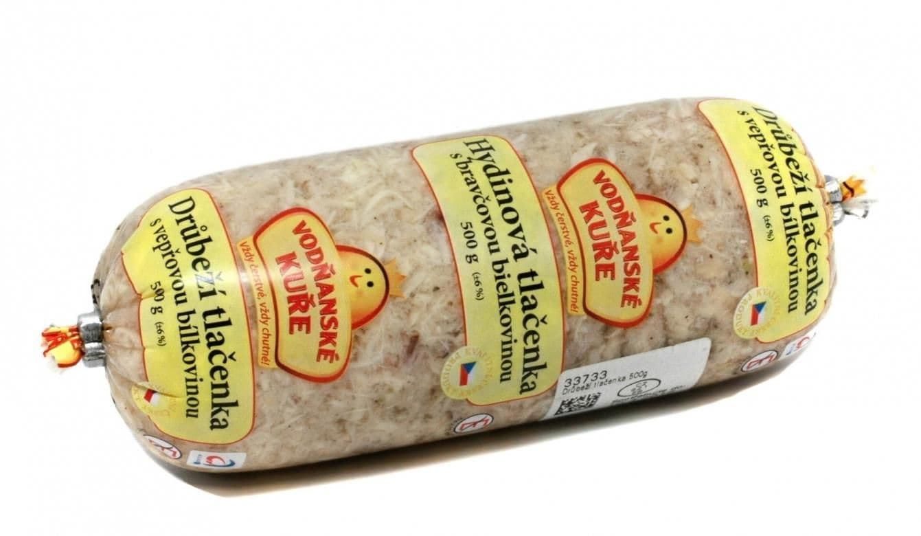 Vodňanské kuře Drůbeží tlačenka 500 g